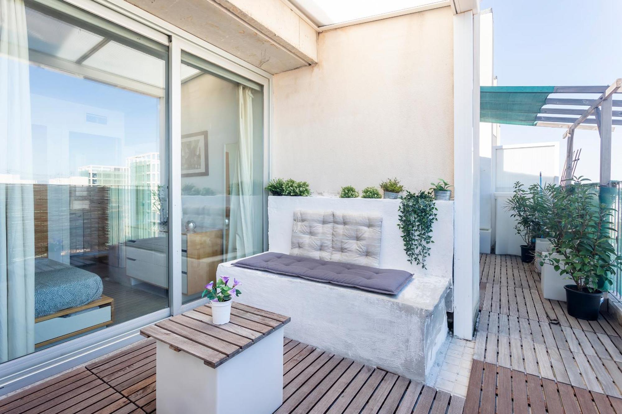 Pintor, Lovely Phenthouse With Amazing Terrace * Valencia